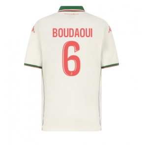 Billiga OGC Nice Hicham Boudaoui #6 Bortatröja 2025-26 Kortärmad